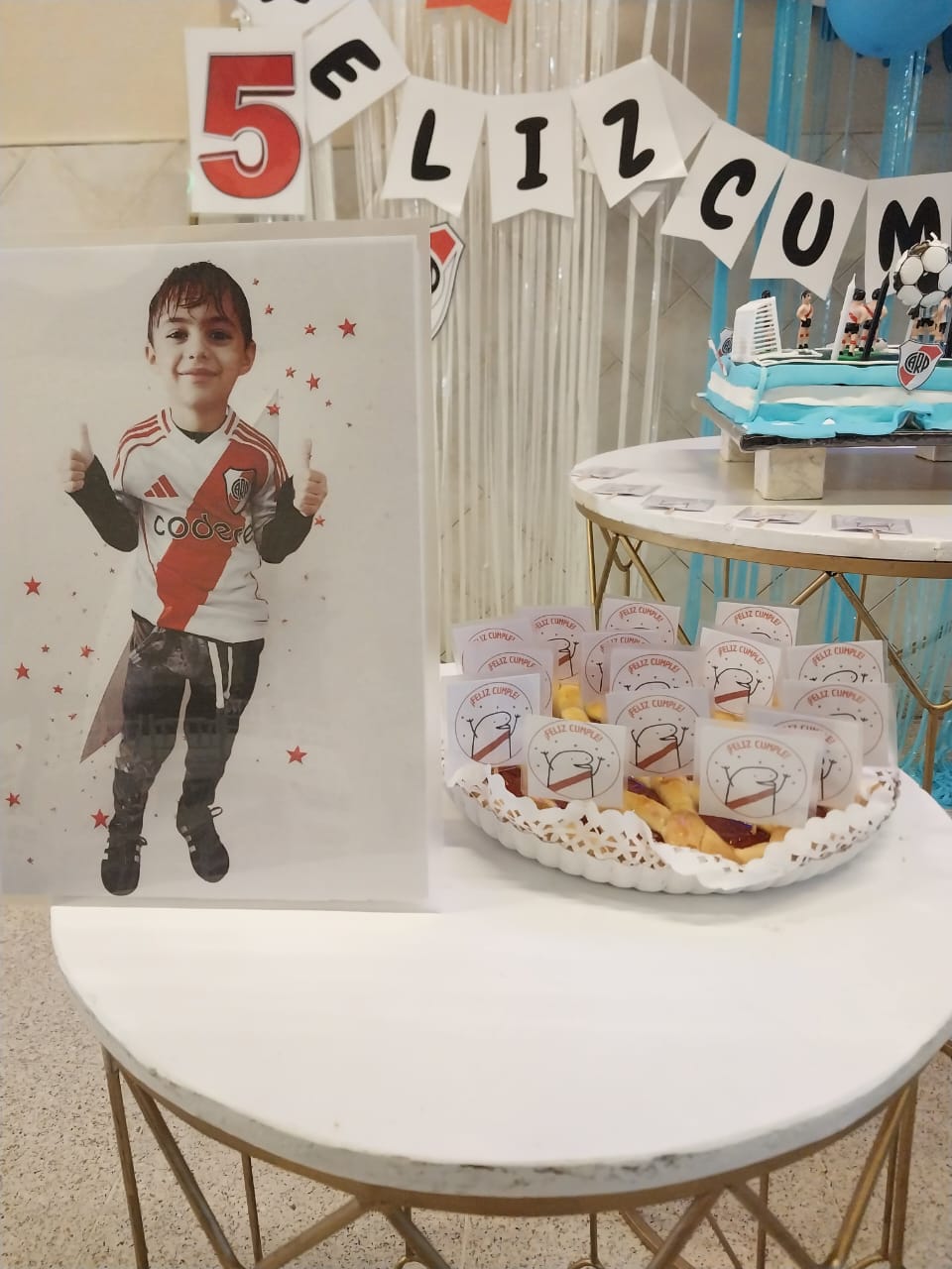 Un cumple de 5 bien millonario